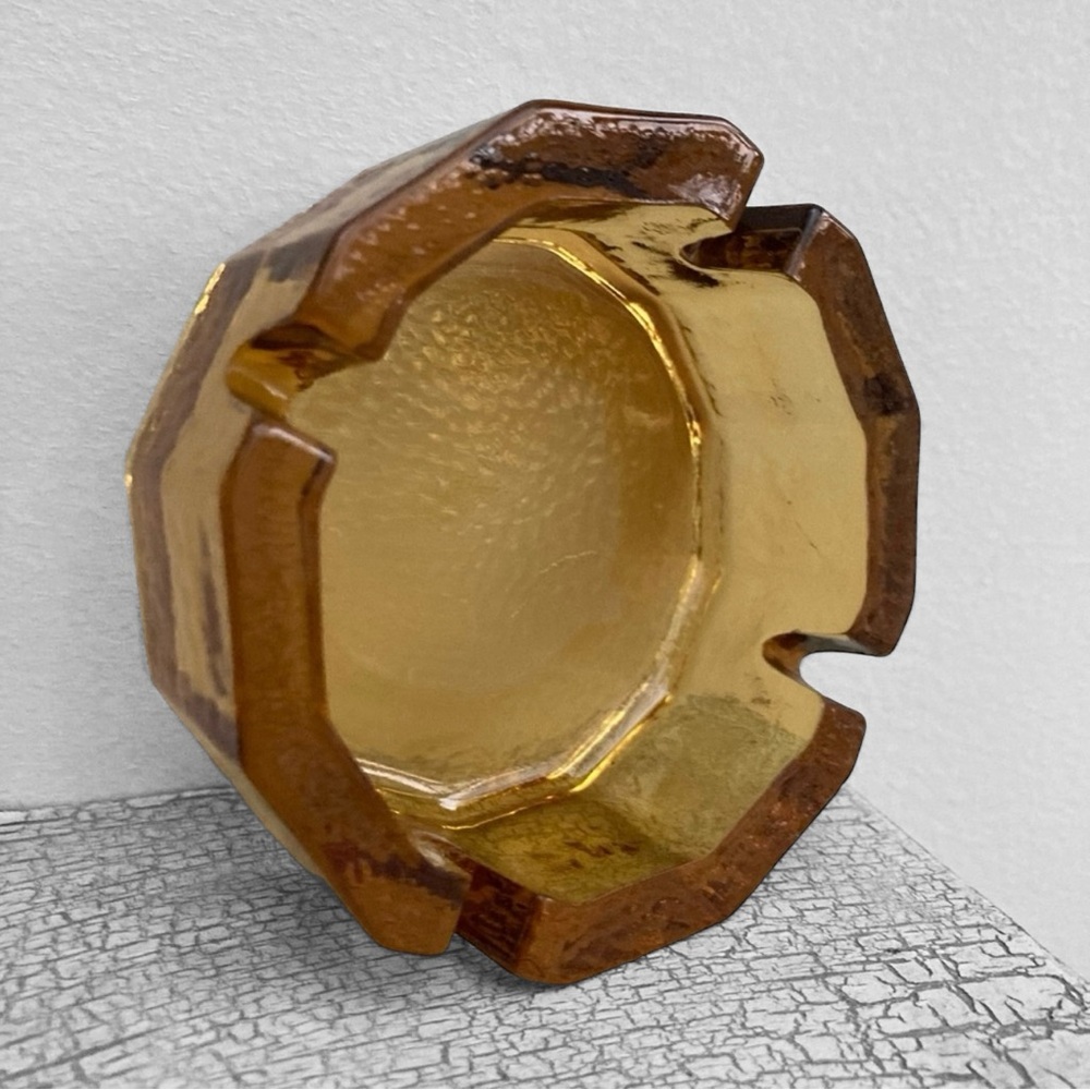 Vintage Glass Ashtray